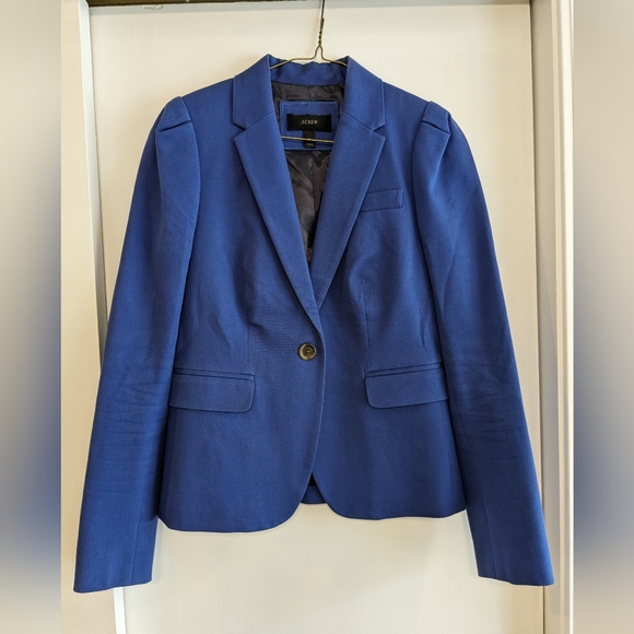 J Crew puff sleeve blazer - Picture 1 of 7